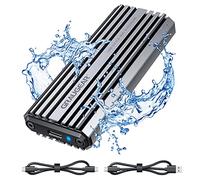 Graugear Boîtier M.2 NVMe PCIe Aluminium USB3.2 Gen2 10Gbit/s IP66 2 câbles USB-C/USB-A