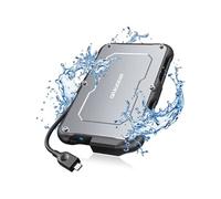 Graugear Boîtier externe 2,5 pouces 18066 – SSD/HDD – USB-C 3.2 Gen2 – IP66