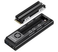 GRAUGEAR G-M205-20G-F Station d'accueil de disques de stockage USB 3.2 Gen 2 (3.1 Gen 2) Type-C Noir