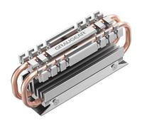 GRAUGEAR G-M2HS06 système de refroidissement d'ordinateur M.2 NVMe SSD Dissipateur thermique/Radiateur Aluminium, Cuivre