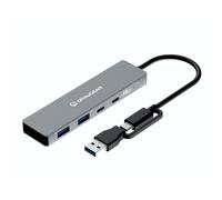 GRAUGEAR Hub USB 10 Gbps 4 x USB 3.2, 2 x Type-C et 2 x Type-A