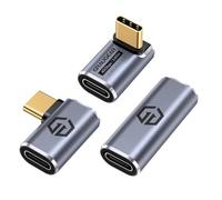 GRAUGEAR Lot de 3 coupleurs USB-C - Transfert de données Rapide de 40 Gbit/s - USB 4.0 - Transmission USB-C Double Face - Compatibilité Universelle - Adaptateur USB C vers USB C