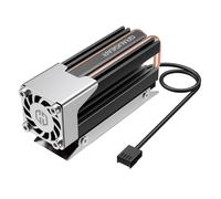 Graugear M.2 NVMe SSD (2280) Cooler - Heatpipe Cooler with Fan for M.2 SSD - Act