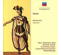Graun: Montezuma (Highlights) by Joan Sutherland, The Ambrosian Singers, London Philharmonic Orchestra & Richard Bonynge Lauris Elms