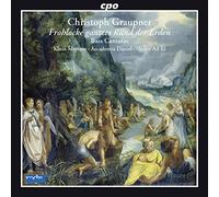 Graupner : Frohlocke Gantzes Rund Der Erden. Cantates pour Basse. Mertens, Ad-El