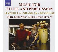 Grauwel – Musique pour flûte et percussions – CD (Import) – NAXOS