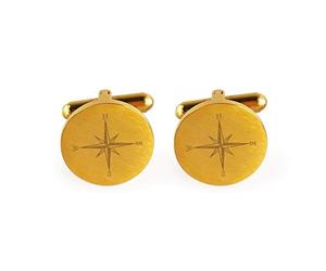 Gravado Boutons de Manchette en Inox pour Homme