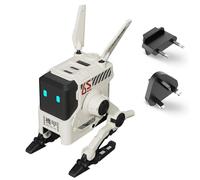 GravaStar Alpha65 Chargeur USB-C GaN 65W Robot 3 Ports | Chargeur USB-C au design robot unique, 2 USB-C et 1 USB-A pour une charge rapide avec un style original pour votre bureau