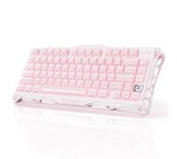 GravaStar Mercury K1 Clavier Gamer sans Fil en Aluminium, Rose Sakura
