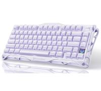 GravaStar Mercury K1 Clavier Gamer sans Fil en Aluminium, Violet