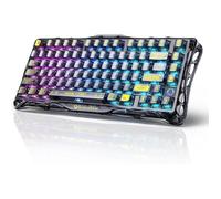 Gravastar Mercury K1 Lite Wireless Wireless Bluetooth 3 modes RGB Light clavier mécanique explorer noir