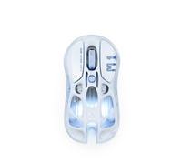 GravaStar Mercury M1 Pro Souris Gamer sans Fil- Bleu Glacé