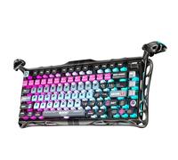 GravaStar Mercury V75 Pro Clavier Gaming HE Filaire, Switchs Magnétiques Hall Effect, Rapid Trigger 0,005mm, Polling Rate 8KHz, Clavier Mécanique 75% RGB, Aluminium (Cyberpunk)