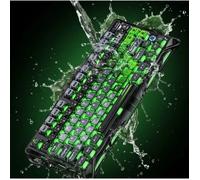 Gravastar Mercury v75 tout en aluminium filaire Gaming Shaft clavier RGB 8K Star Core