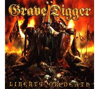 GRAVE DIGGER - LIBERTY OR DEATH (RED/BLACK SPLATTER LP) VINYL LP NEUF