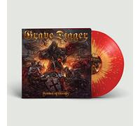 Grave Digger - Symbol of Eternity (Red Transparent/Gold Splatter) [Import]