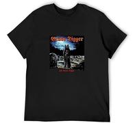 Grave Digger The Grave Digger Men T-Shirt Printed Camiseta Tee Top Black 3XL