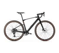 Gravel bike electrique mondraker dusty r sram apex 12v 350wh 700mm noir bronze 2024