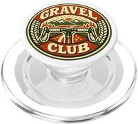 Gravel Club Badge de vélo de Montagne Vintage PopSockets PopGrip pour MagSafe
