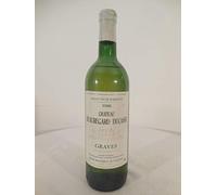 graves château beauregard-ducasse blanc 1988 Une bouteille de vin france bordeaux