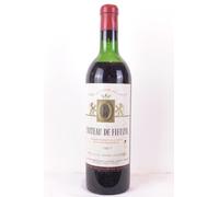 graves château de fieuzal grand cru classé rouge 1967 - bordeaux