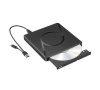 Graveur Blu-Ray Externe USB 3.0, Lecteur Optique, CD/DVD 3D Slim Qualité d'image Claire Audio Stable(Blu-Ray 50G Burn)