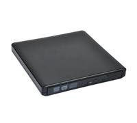 Graveur Blu-Ray UHD 4K USB3.0 Lecteur DVD Optique Externe Enregistreur RE/ROM Lecteurs Blu-Ray 3D Lecteur Graveur Facile à Utiliser(Black)