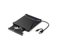 Graveur Blu-Ray USB 3.0 Externe, Lecteur/Graveur DVD Optique, Lecteur/Graveur Blu-Ray 3D pour Ordinateur Portable, PC, et Linux