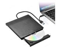 Graveur CD/DVD Externe USB 3.0 C, Lecteur DVD Portable, Optique for Ordinateur, Windows 11, 10, Linux, Mac