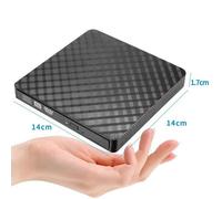 Graveur CD DVD RW USB 3.0 externe Lecteur optique mince Lecteur Graveur Lecteur Type Portatif Pour Windows Mac OS Pas de lecteur,KLJ59