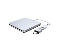 Graveur de CD DVD externe USB Type C Slot-In Portable Ultra Slim CD RW Player Writer Super Drive