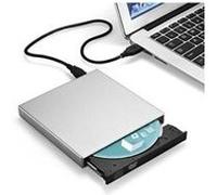 Graveur de dvd externe externe usb 2. 0, lecteur combiné, pour ordinateur portable, pc de bureau