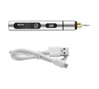 Graveur électrique portable ergonomique pour travaux manuels sur métal, bois, verre, surfaces en cuir, réparation de bijoux, gravure portable avec piles au lithium