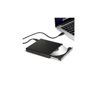 graveur externe dvd r cd-rw lecteur cd graveur usb 2. 0 dvd combo (disque dur externe antichoc et antibruit) compatible avec macbook air (pro) &