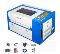 Graveur Laser CO2 50W, Machine à Graver Laser, Découpe Laser, Gravure Laser 300x 500mm avec connecteur USB universel pour graveur Bois Verre Papier Cuir Tissu