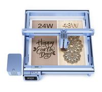 Graveur Laser Diode IKIER K1 Pro Max 48W - Zone Travail 410mm ×410mm - Précision 0,01mm - Vitesse 900mm/s - Laser Double Engrenage