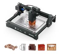 Graveur laser Genmitsu Kortek 10 W, découpeur laser CNC portable pour le bricolage du bois, de l'acrylique opaque, du cuir, du verre, de la céramique, du métal et de la fibre