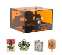 Graveur laser LONGER RAY5 MiniS 2,5W/3,5W/5,5W/10W, laser à diode unique avec prise en charge FAC, contrôle USB/WiFi/application, zone de travail 130*140mm MiniS 10W