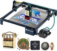 Graveur laser SCULPFUN S30 Pro MAX 20W avec assistance pneumatique 30 L/min, rail linéaire, fin de course, 410 x 400 mm