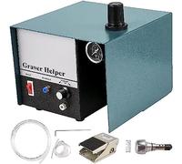 Graveur pneumatique Machine de gravure bijoux à une extrémité, graveur impact 1400 tr/min, machine fabrication for sculpter la mosaïque, l'artisanat bricolage