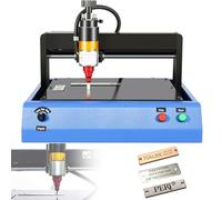 Graveur sur métal 400 W, machine à graver, graveur électrique à micro-percussion, vitesse de 5 cm/s, numérotation automatique, pour plaques métalliques, acier inoxydable et plastique dur 200*150mm