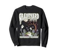 Graveyard Shift Resident Permanent Halloween fantômes d'horreur Sweatshirt