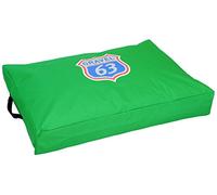 Gravier Chiens Technologie Matelas Moteurs pour Chien, 80 x 60 x 15 cm, Medium, Vert