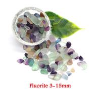 Gravier De Charbon Naturel Citrochip Quartz Minorganisateur,Guérison Reiki,Agates Roulées,Spécimen De Pierres Précieuses,Décoration D'aquarium De Maison - Type Fluorite-50 G