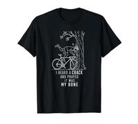 Gravier drôle de vélo de Route survivant d'accident de Route T-Shirt Graphique avec Valeur