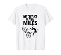 Gravier drôle de vélo de Route survivant d'accident de Route T-Shirt Graphique avec Valeur
