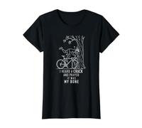 Gravier drôle de vélo de Route survivant d'accident de Route T-Shirt Graphique avec Valeur