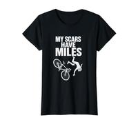 Gravier drôle de vélo de Route survivant d'accident de Route T-Shirt Graphique avec Valeur