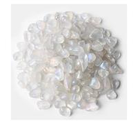 Gravier irrégulier de 5 à 9 mm, agate, quartz, minéraux, copeaux de roche for aquarium, décoration, bricolage(NO.37 Opal,20g)