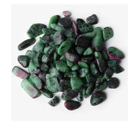 Gravier irrégulier de 5 à 9 mm, agate, quartz, minéraux, copeaux de roche for aquarium, décoration, bricolage(NO.8 Zosite,20g)